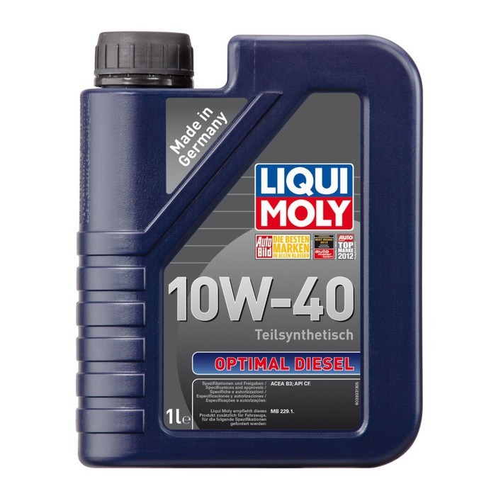 Масло моторное LiquiMoly 10W-40 Optimal Diesel HC, 1 л
