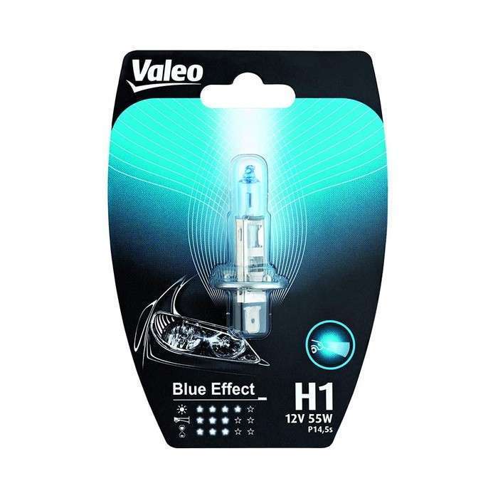 Лампа автомобильная VALEO Blue Effect, H1, 12 В, 55 Вт, 32504 (бл.1) Лампа автомобильная VALEO Blue Effect, H1, 12 В, 55 Вт, 32504 (бл.1)