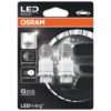Лампа светодиодная OSRAM 12 В, P21 Вт, 4,0 Вт, 6000K, Cool White LEDriving premium, набор 2 шт   430