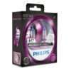 Лампа автомобильная Philips Color Vision, желтый, H7, 12 В, 55 Вт, 2 шт, 12972CVPYS2
