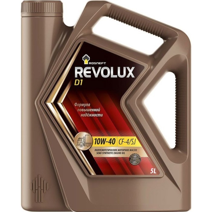 Моторное масло Rosneft Revolux D1 10W-40, 5 л п/синт Моторное масло Rosneft Revolux D1 10W-40, 5 л п/синт
