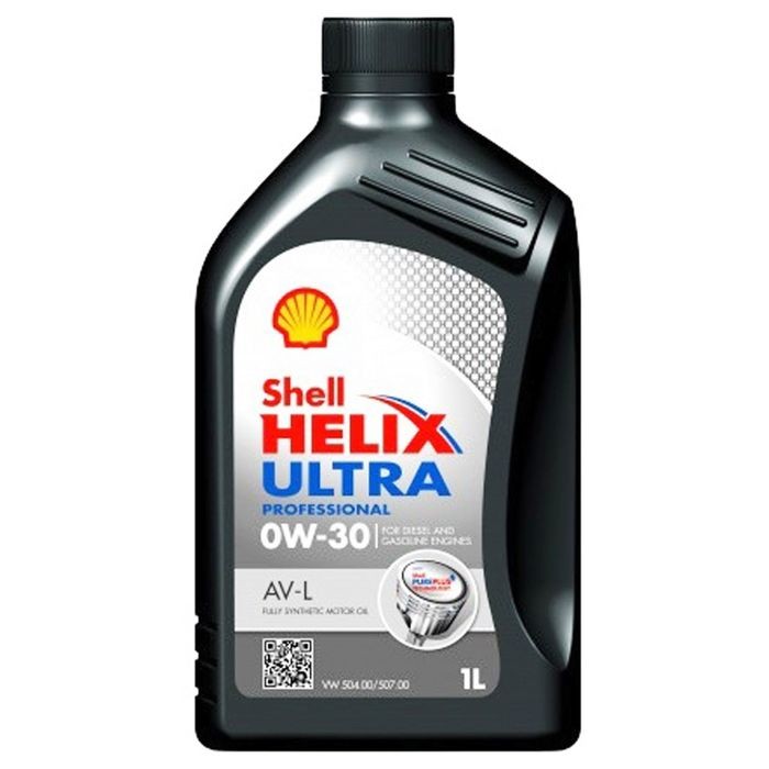 Масло моторное Shell Helix Ultra Professional AV-L 0W-30, 550041863VW, 1 л Масло моторное Shell Helix Ultra Professional AV-L 0W-30, 550041863VW, 1 л