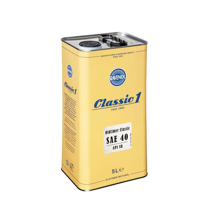 Моторное масло RAVENOL Oldtimer Classic SAE 40, 5л